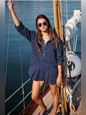 Free People Checkin In Mini Dress